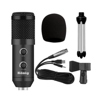 Konig K-CM 300 USB Ekolu Condenser Mikrofon