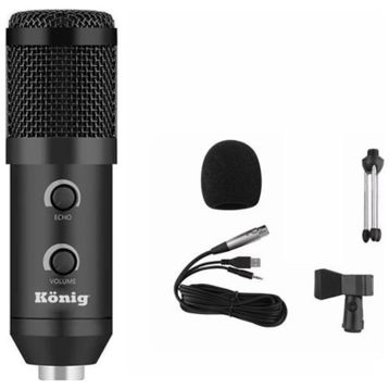 Konig K-CM 300 USB Ekolu Condenser Mikrofon