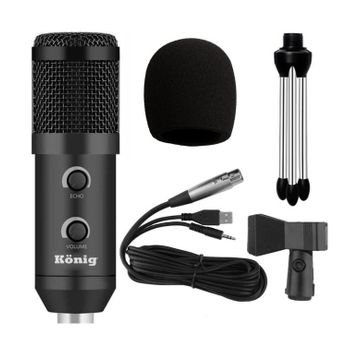 Konig K-CM300USB Echolu Condenser Usb Mikrofon