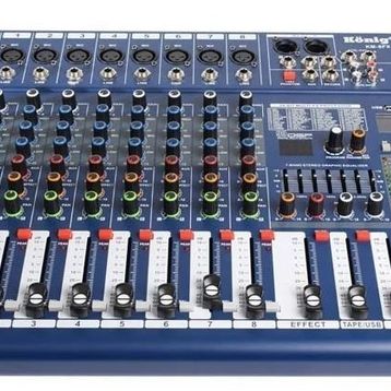 Konig KM-8FX 8 Kanal Ses Mikseri