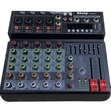Konig KT-8FX 8 Kanallı Deck Mixer