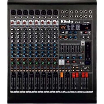 König KV-8 8 Kanal Ses Mikseri