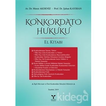 Konkordato Hukuku - Murat Akdeniz