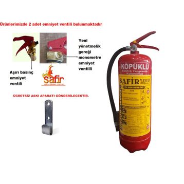 Konsön 6 kg Köpüklü Yangın Söndürme Tüpü