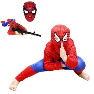 Konuşan Örümcek Adam Çocuk Kostümü