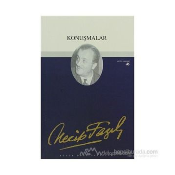KONUŞMALAR (KOD: 80) - NECIP FAZIL KISAKÜREK