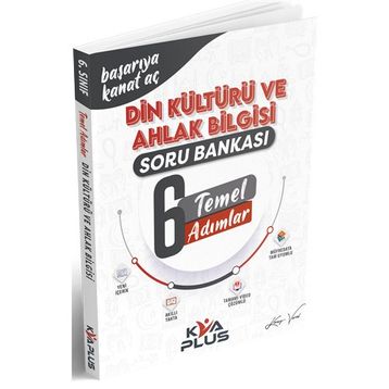 Koray Varol Kva Yayınları 6. Sınıf Din Kültürü ve Ahlak Bilgisi Temel Adımlar Soru Bankası