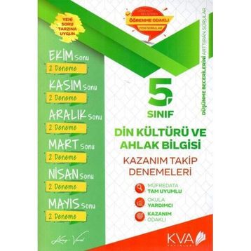 Koray Varol Yayınları 5. Sınıf Din Kültürü Ve Ahlak Bilgisi Kazanım Takip Denemeleri