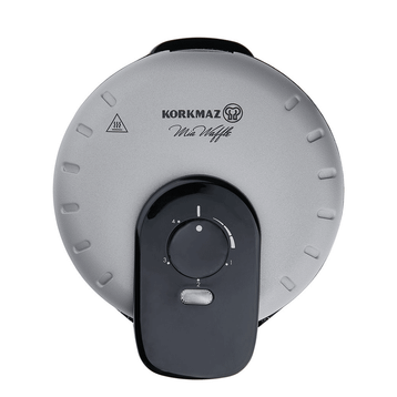 KORKMAZ 9020001A319-06 Gri Waffle Makinesi