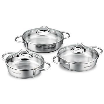 Korkmaz A1675 Perla 16 cm 18 cm 20 cm Omlet Tavası Set
