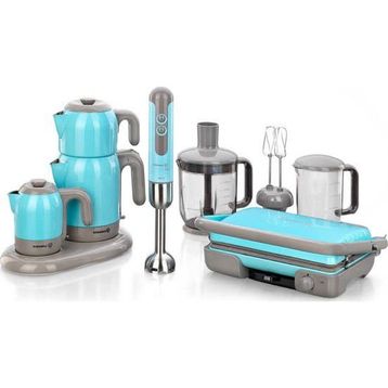 Korkmaz A1745 Elegant Mavi Elektro Set
