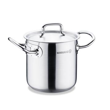 Korkmaz A2745 14x14 cm Proline Gastro Satin Ekstra Derin Tencere