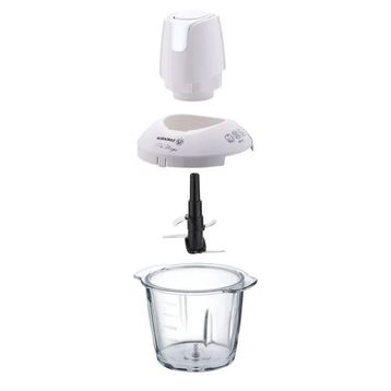 Korkmaz A460-08 Pro Magic 900 W 4 Bıçaklı Beyaz Cam Doğrayıcı