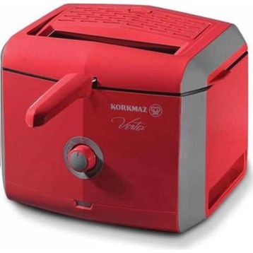 Korkmaz A486-02 Vertex 0.8 lt Kırmızı Fritöz