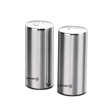 Korkmaz A605 Duo Satin Tuzluk ve Biberlik Seti