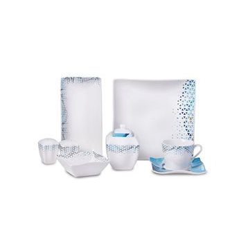 Korkmaz A8572 Link Collection 28 Parça 6 Kişilik Kare Kahvaltı Takımı
