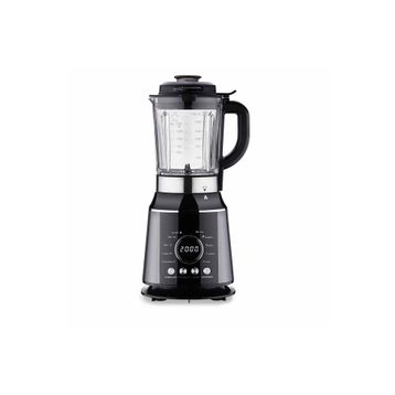 Korkmaz A939 Fresca Plus Siyah Isıtıcılı Vakum Blender