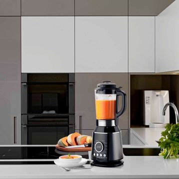 Korkmaz A939 Fresca Plus Siyah Isıtıcılı Vakum Blender