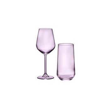 Korkmaz Flowers Pembe 24 Parça Bardak Seti