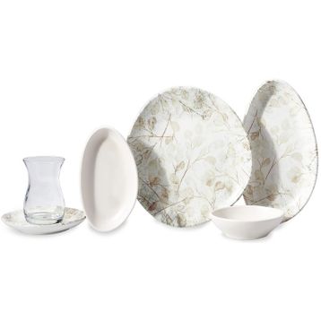 Korkmaz Gina Collection 26 Parça Kahvaltı Takımı