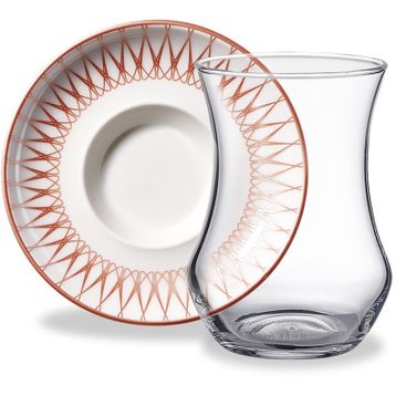 Korkmaz Lorena Collection 12 Parça Çay Bardak Seti