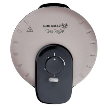 Korkmaz Mia 9020001A319-07 Metalik Bej Waffle Makinesi