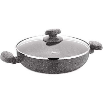 Korkmaz Mia Granit 24x6 cm Kısa Tencere