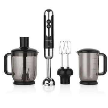 Korkmaz Mia Mega Siyah Krom Blender Set