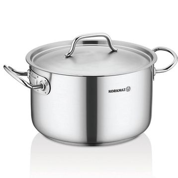 Korkmaz Proline Gri Gastro 24X14 cm Tencere