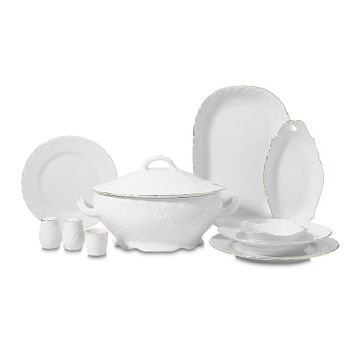 Korkmaz Rococo Collection 60 Parça Yemek Takımı