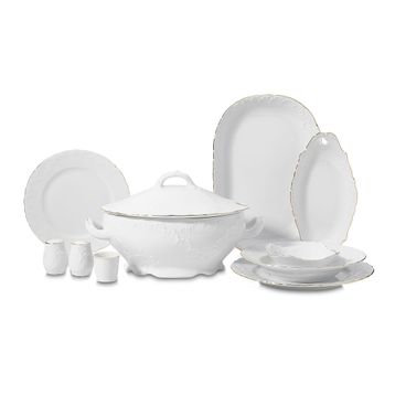 Korkmaz Rococo Collection 60 Parça Yemek Takımı