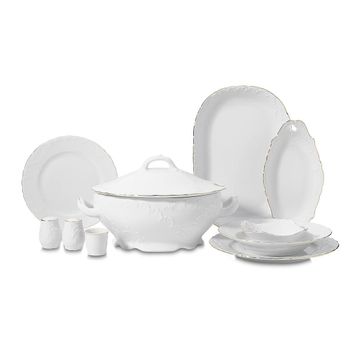 Korkmaz Rococo Collection 60 Parça Yemek Takımı