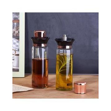 Korkmaz Stora Glass Rosegold Yağlık Sirkelik Seti