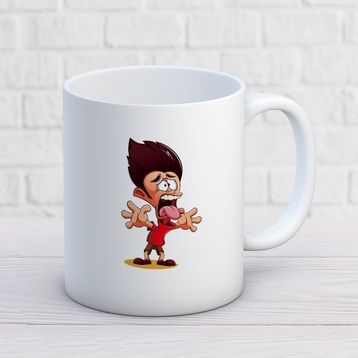Korku İki Tarafı Baskılı Kupa