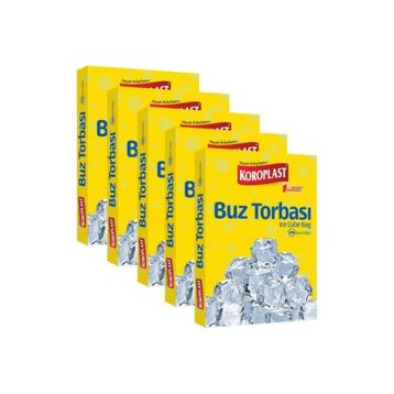 Koroplast 10'lu 65x70 cm Koku Hapseden Lavanta Büzgülü Büyük Boy Çöp Torbası (3 adet)