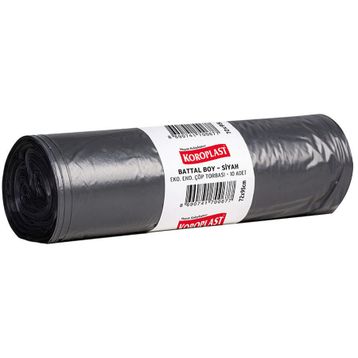 Koroplast 10'lu 72x95 cm Endüstriyel Ekonomik Battal Boy Çöp Poşeti