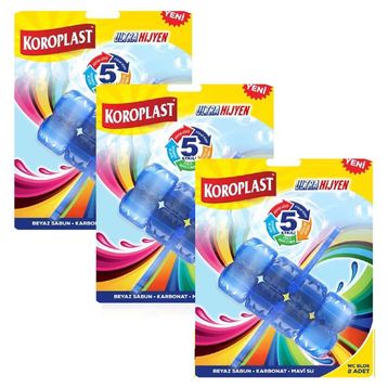 Koroplast 2x50 gr 5 Etkili Wc Blok