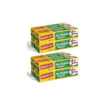 Koroplast 4 Al 3 Öde Orta Boy 2'li Buzdolabı Poşeti