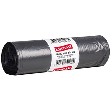 Koroplast 80x110 cm 1 Rulo 10 Adet Eko Endüstriyel Jumbo Boy Çöp Torbası
