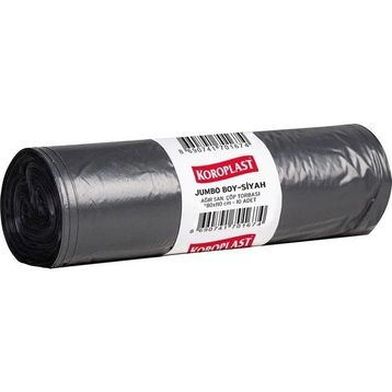 Koroplast 80x110 cm 1 Rulo 10 Adet Eko Endüstriyel Jumbo Boy Çöp Torbası