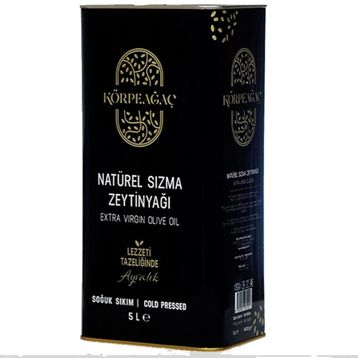 Körpeağaç Ayvalık Erken Hasat Natürel 5 lt Sızma Zeytinyağı