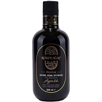 Körpeağaç Zeytinyağı 500 ml Ayvalık Erken Hasat Natürel Sızma Zeytinyağı