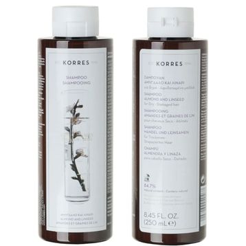 Korres Almond & Linseed 250 ml Şampuan