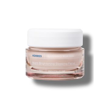 Korres Apothecary Wild Rose Night-Brightening Sleeping Facial 40 ml Gece Kremi