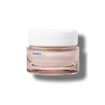 Korres Apothecary Wild Rose Night-Brightening Sleeping Facial 40 ml Gece Kremi
