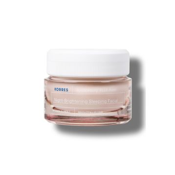 Korres Apothecary Wild Rose Night-Brightening Sleeping Facial 40 ml Gece Kremi