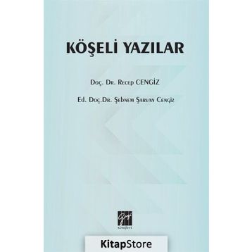 Köşeli Yazılar - Recep Cengiz