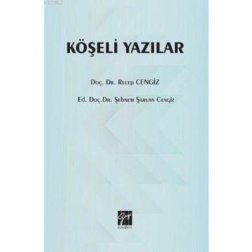 Köşeli Yazılar - Recep Cengiz