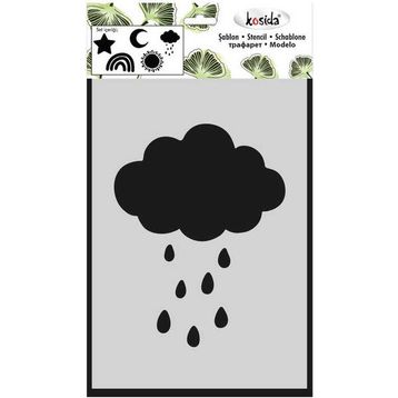 Kosida 15x20 cm Gökyüzünden 5 Adet Stencil Set