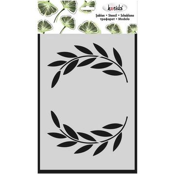 Kosida 20x30 cm Antik Taç Stencil